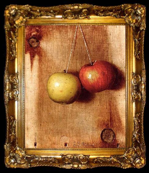 framed  DeScott Evans De Scott Evans: Hanging Apples, ta009-2